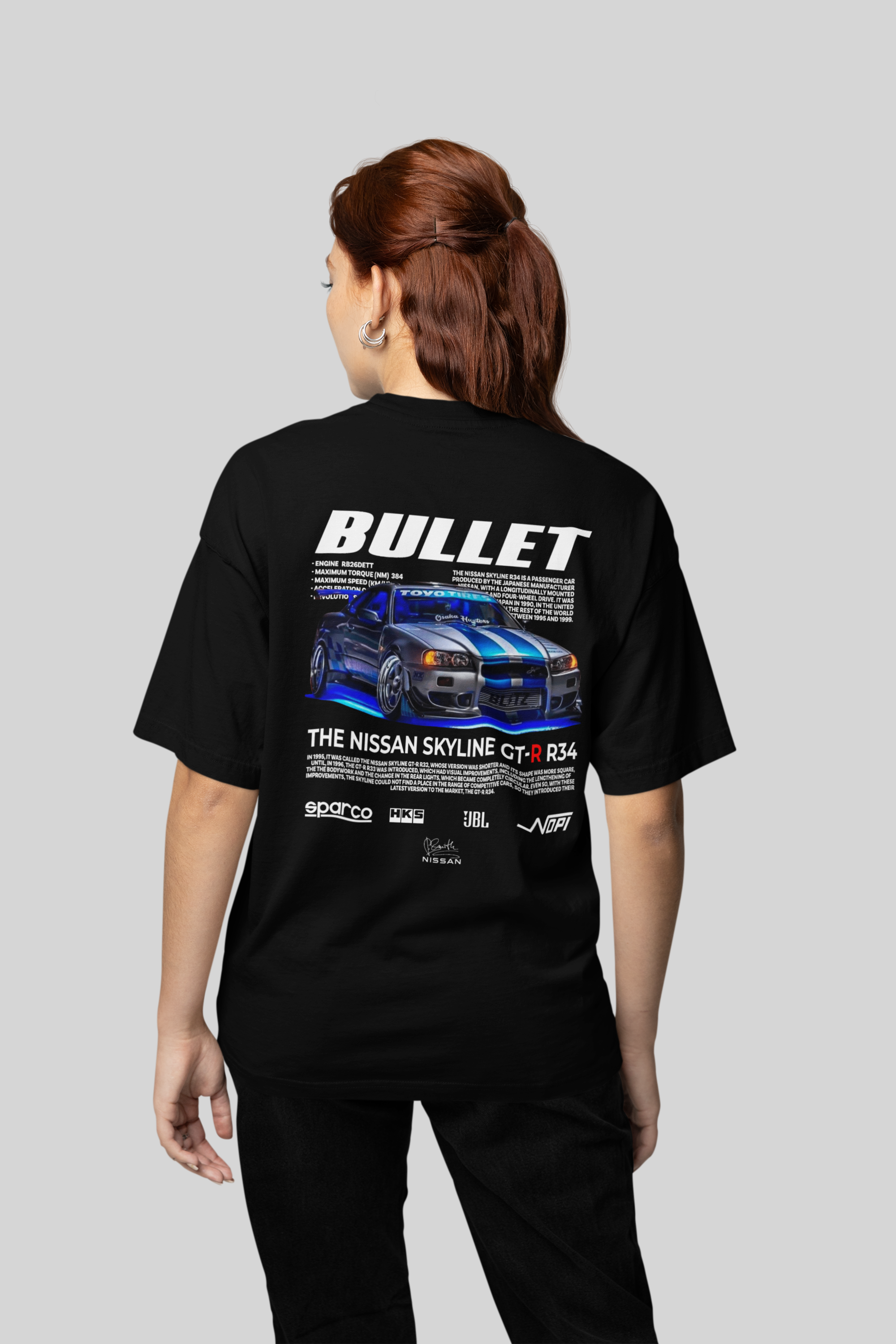 Camiseta do Brian + Skyline GT-R Velozes e Furiosos - GTS60-D - Loja GTS Customs