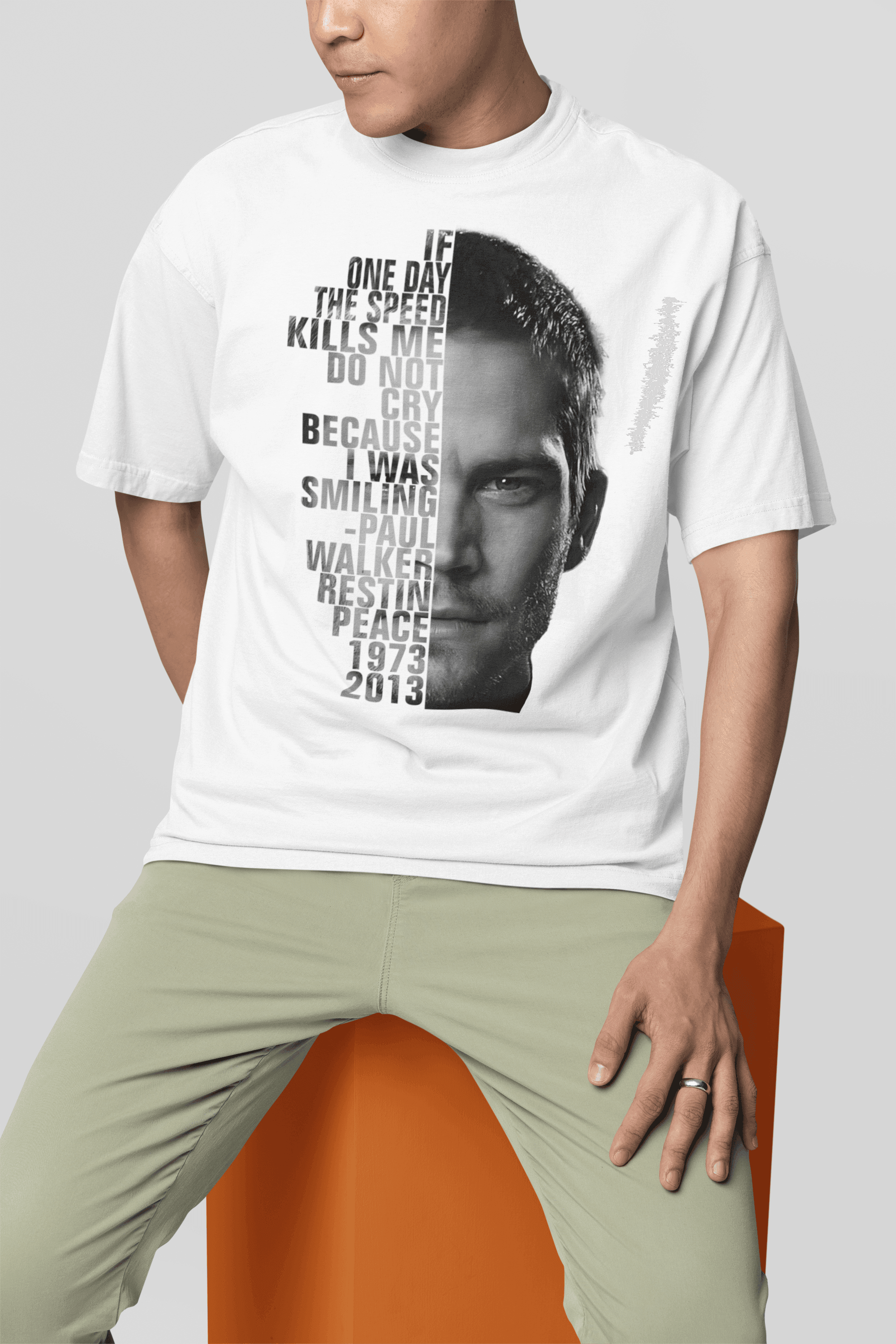 Camiseta em homenagem a Paul Walker - GTS10 - Loja GTS Customs