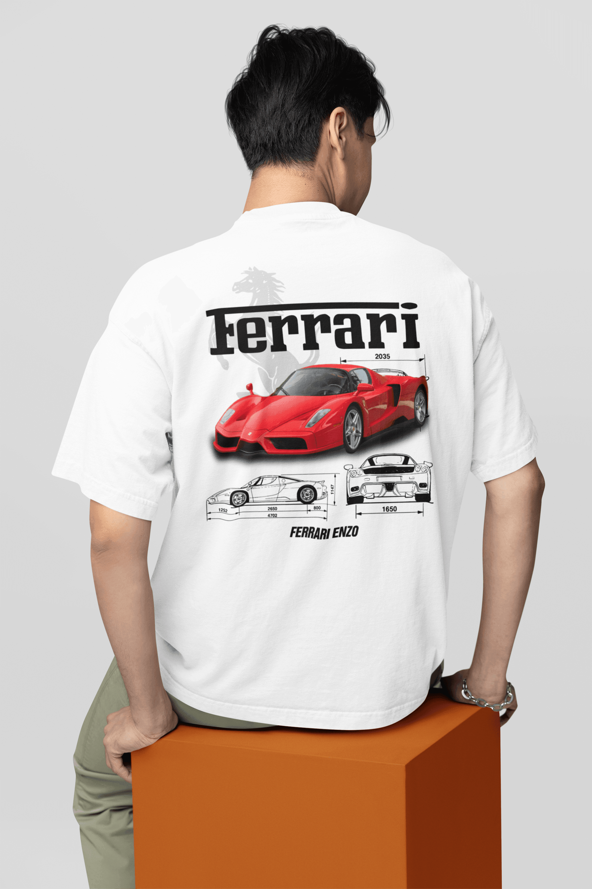 Camiseta Ferrari Enzo - GTS07 - Loja GTS Customs