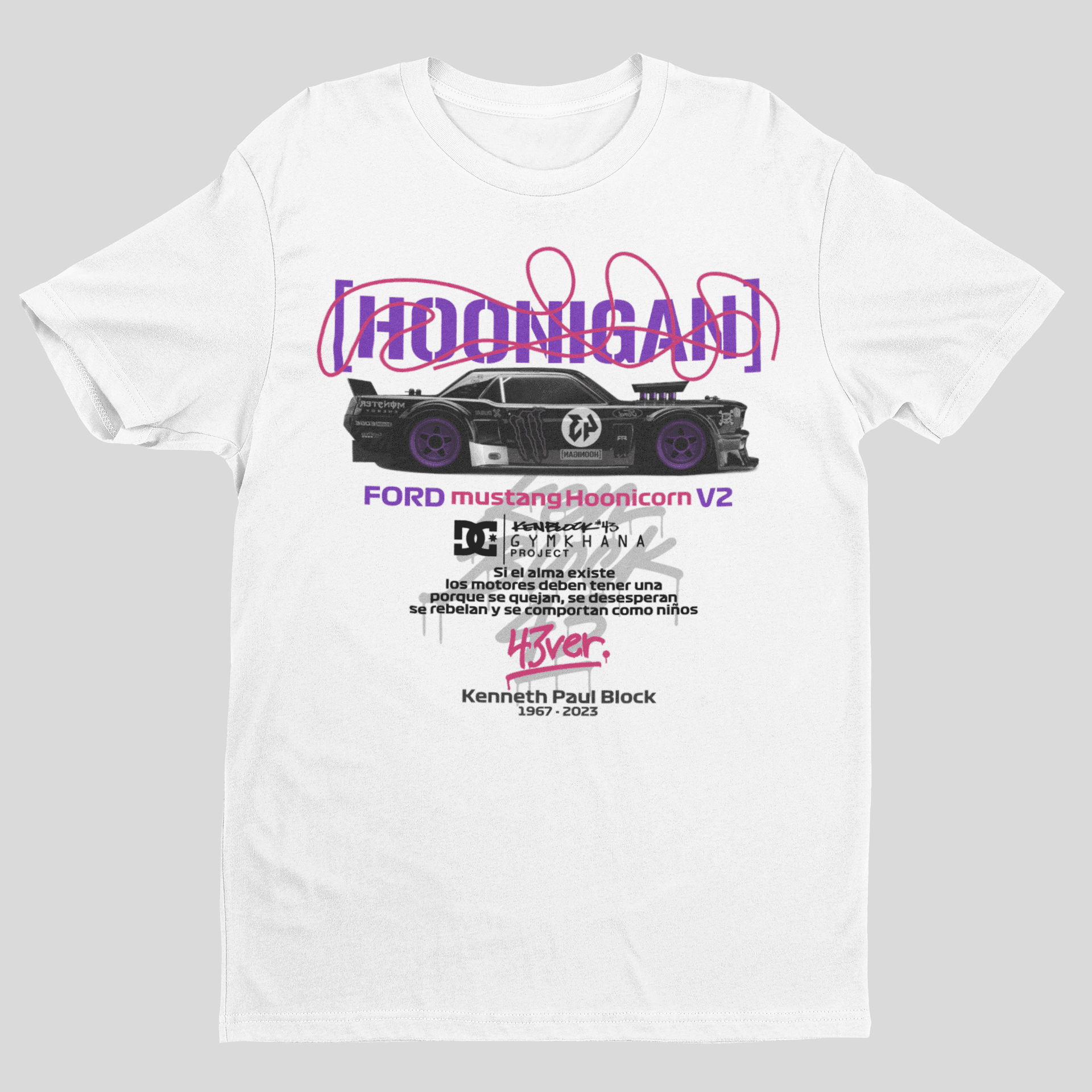 Camiseta Ken Block Ford Mustang Hoonicorn RTR V2 - GTS09 - Loja GTS Customs