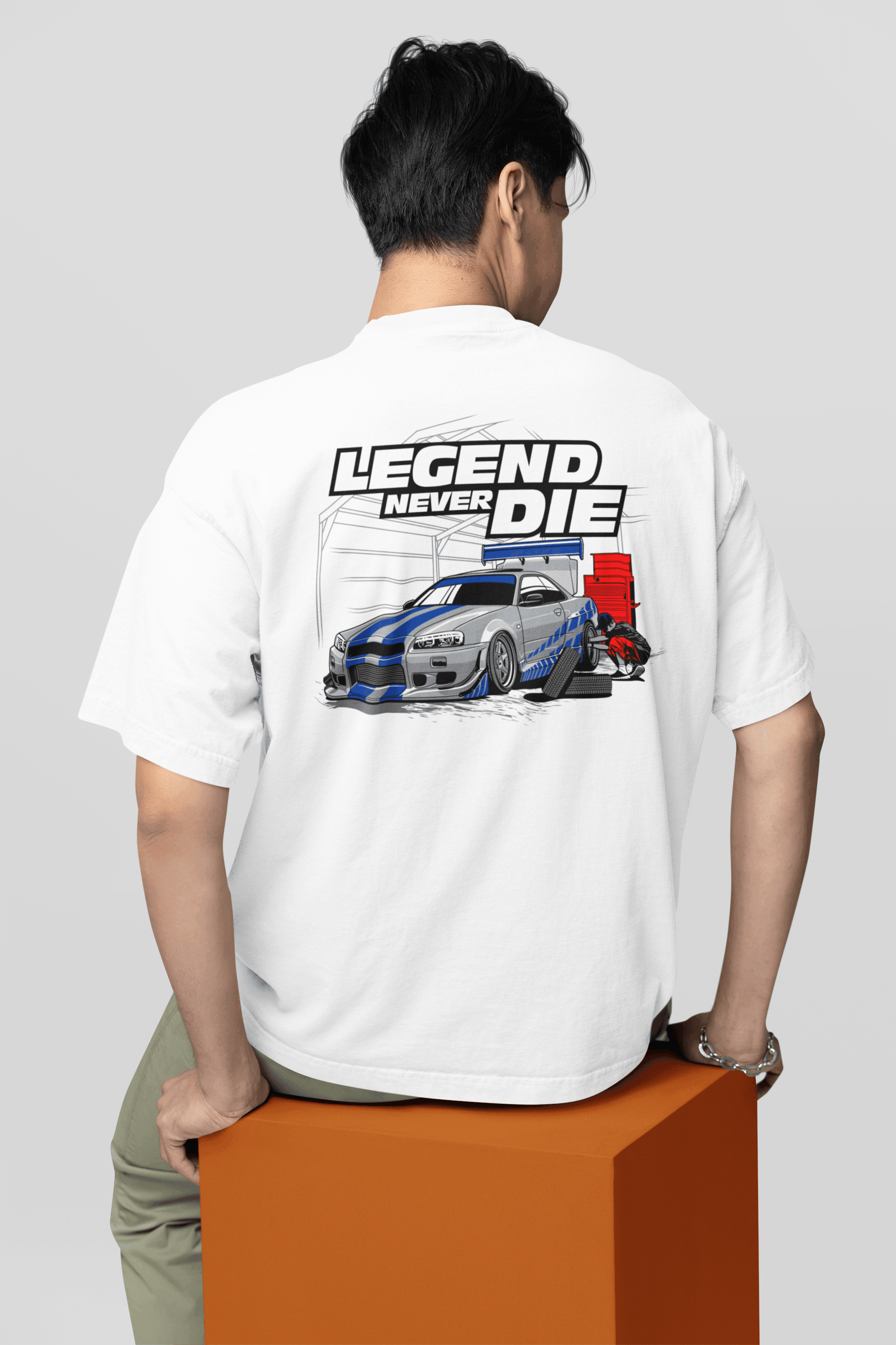 Camiseta Legend Never Die Paul Walker - GTS15 - Loja GTS Customs