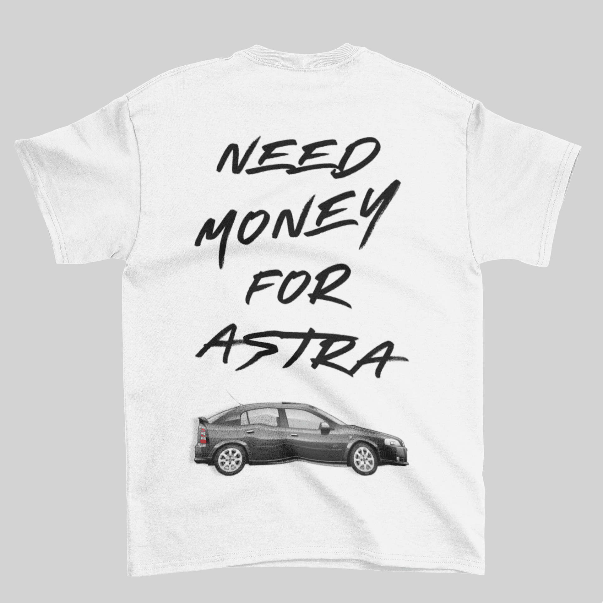 Camiseta Need Money For Astra - GTS28 - Loja GTS Customs