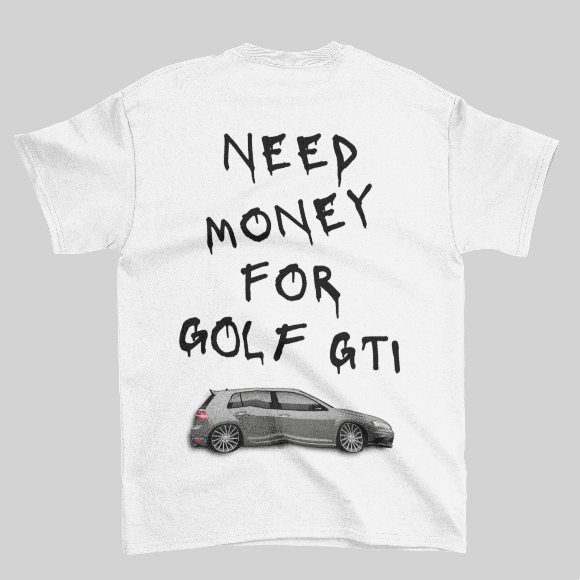 Camiseta Need Money For Golf GTI - GTS30 - Loja GTS Customs