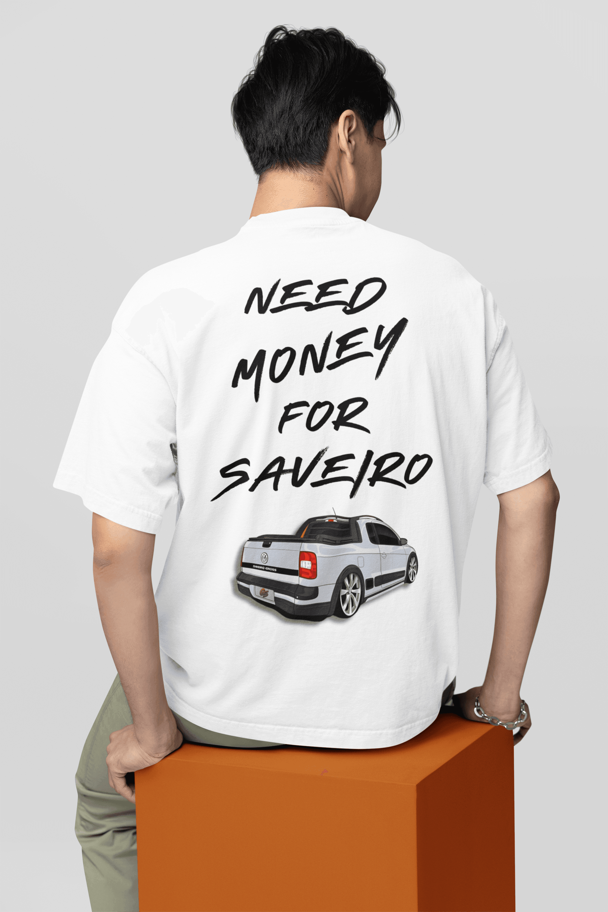 Camiseta Need Money For Saveiro - GTS27 - Loja GTS Customs