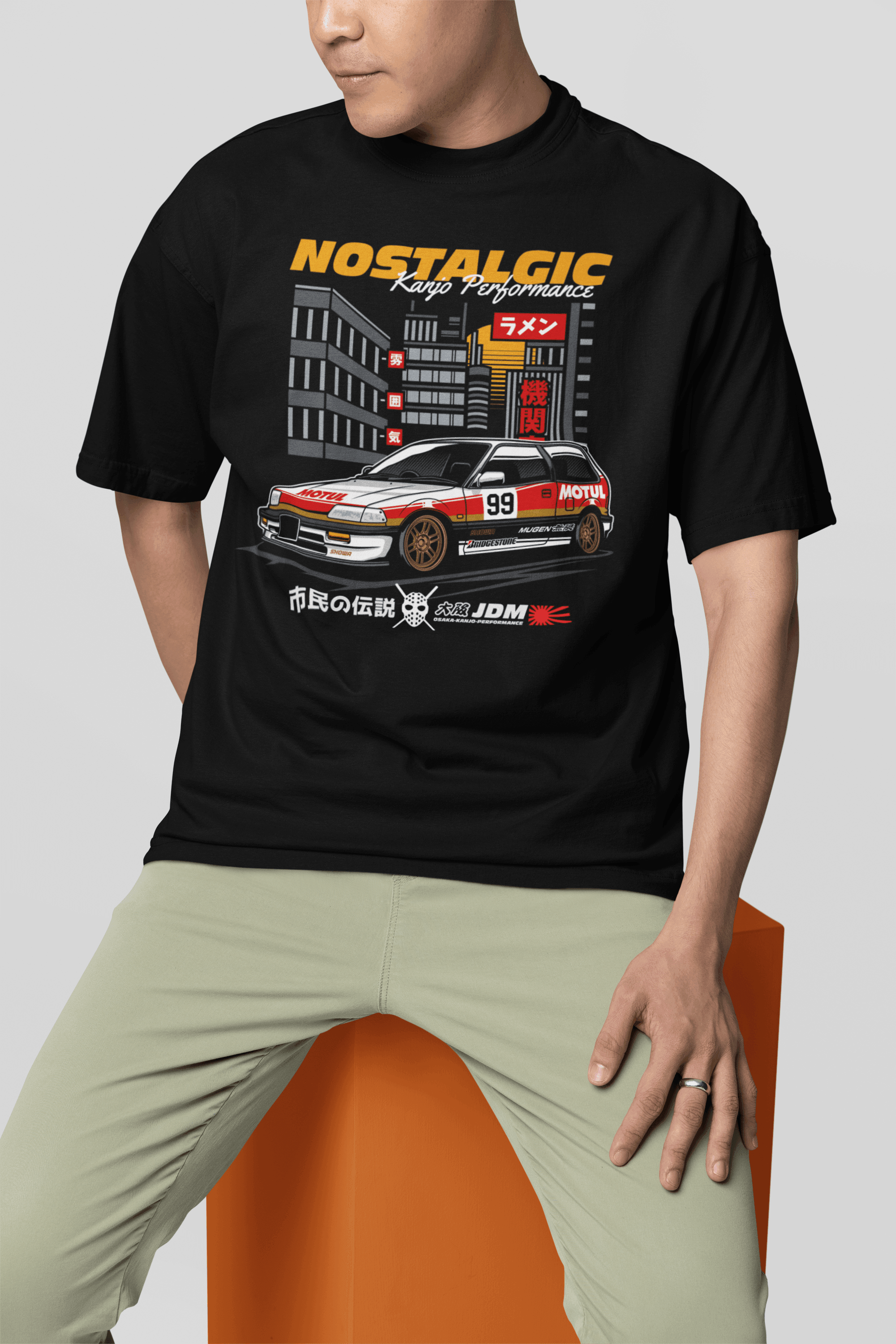 Camiseta Nostalgic Kanjo Performance - GTS37 - Loja GTS Customs