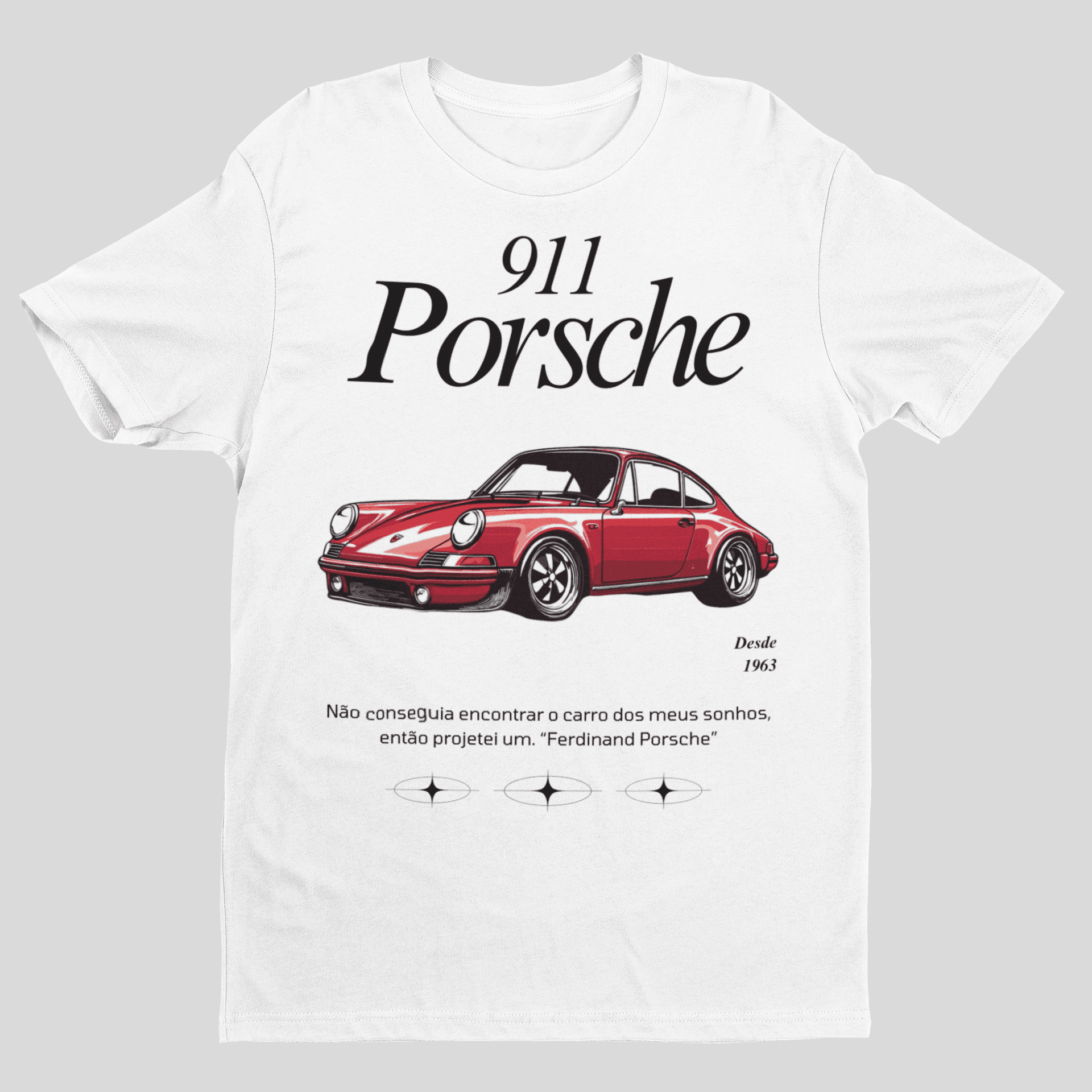 Camiseta Vintage Porsche 911 - GTS41 - Loja GTS Customs
