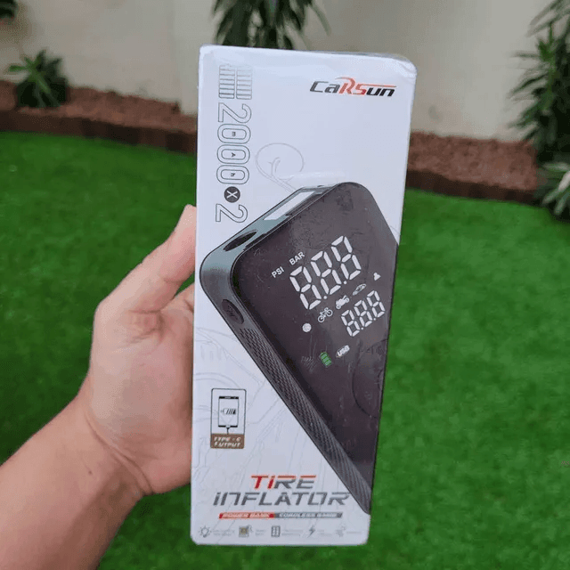 Compressor De Ar Digital Portátil (Calibrador de Pneus) - Loja GTS Customs