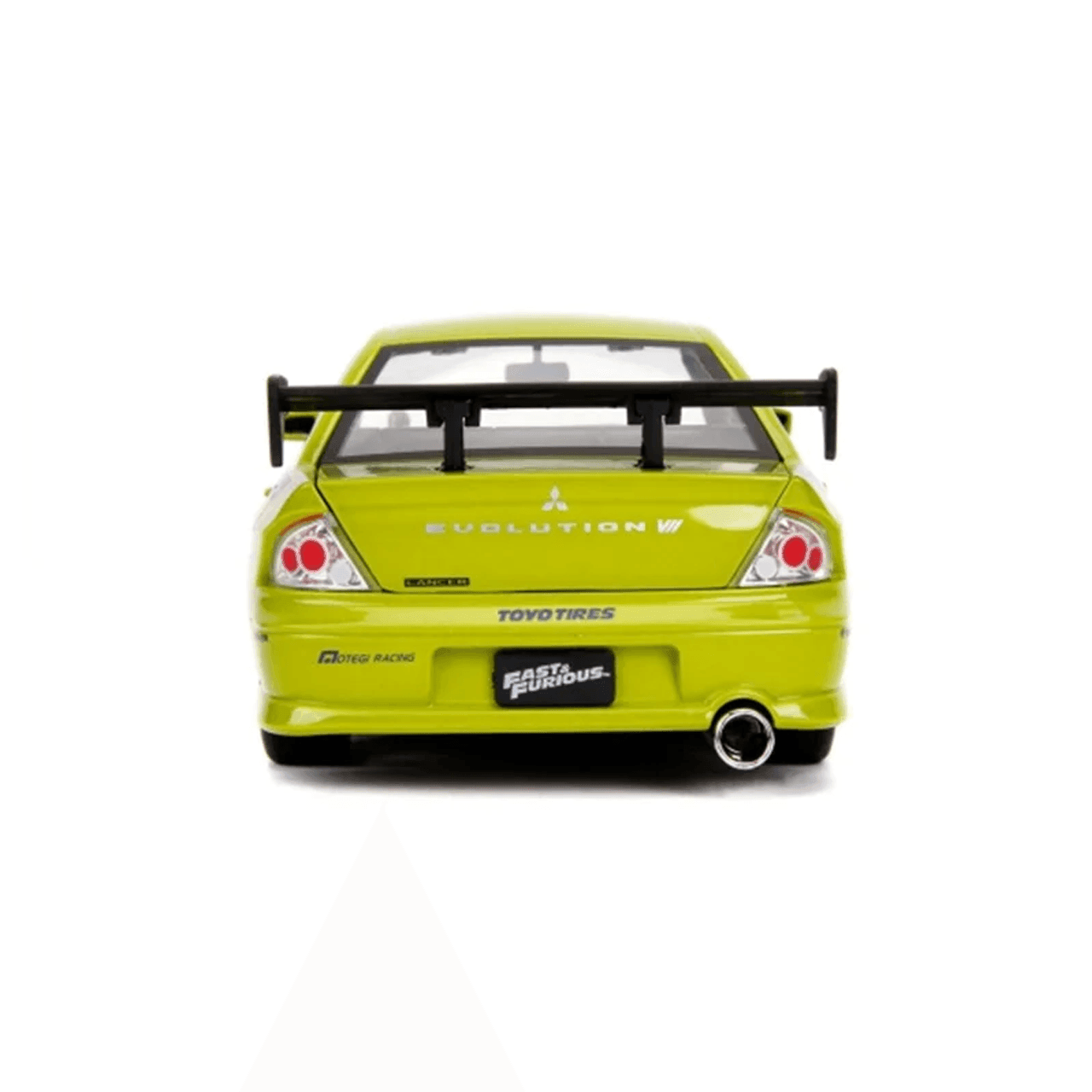 Miniatura  Mitsubishi Lancer Evolution 7 Brian O'Conner 2002 1:24 - Velozes e Furiosos 2 - Loja GTS Customs