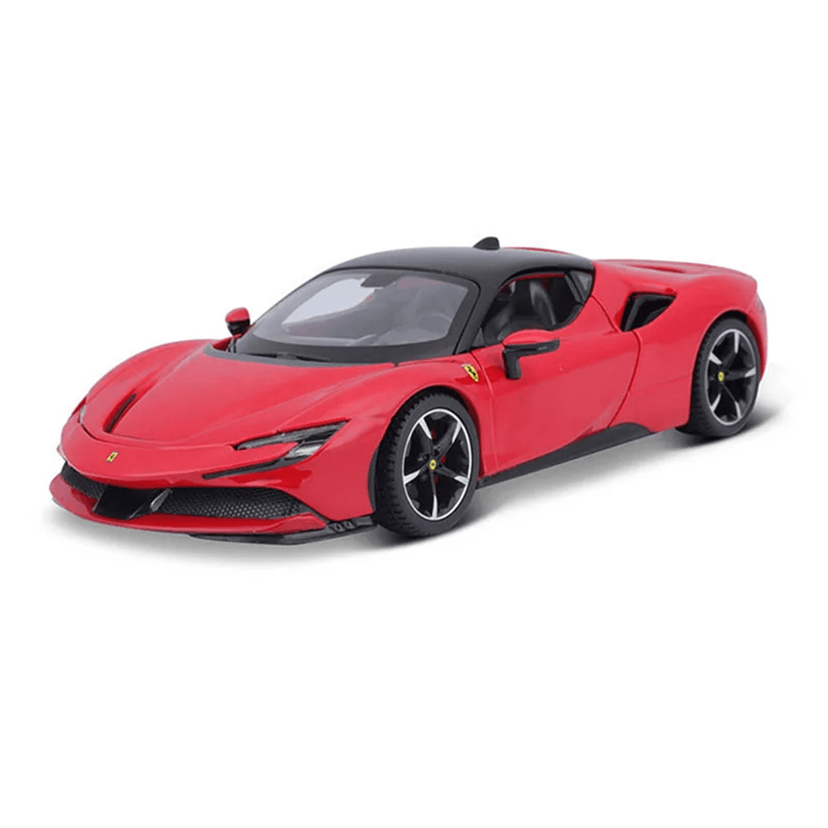 Miniatura Ferrari SF90 Stradale 2022 1:24 Vermelha - Loja GTS Customs
