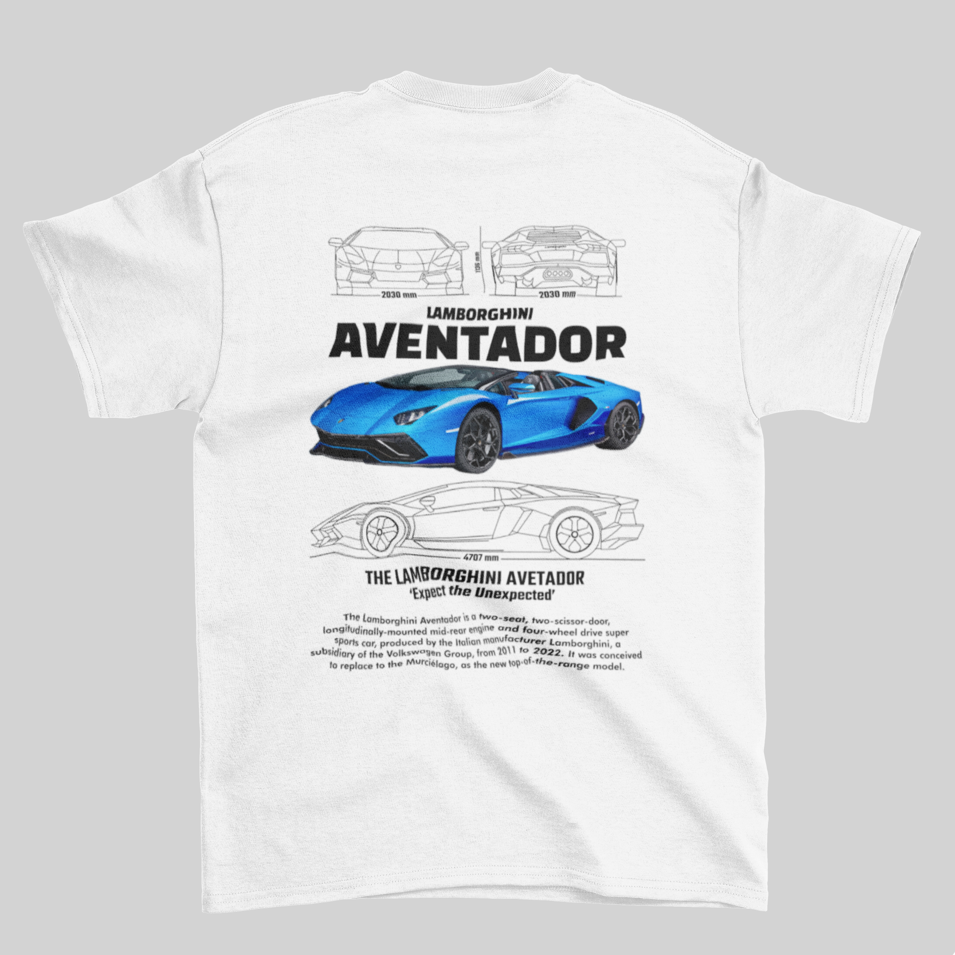 Camiseta Lamborghini Aventador - GTS101