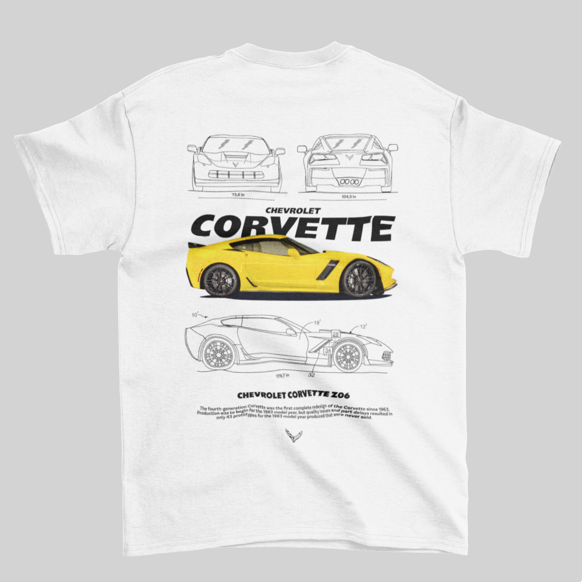Camiseta Chevrolet Corvette Z06 - GTS93