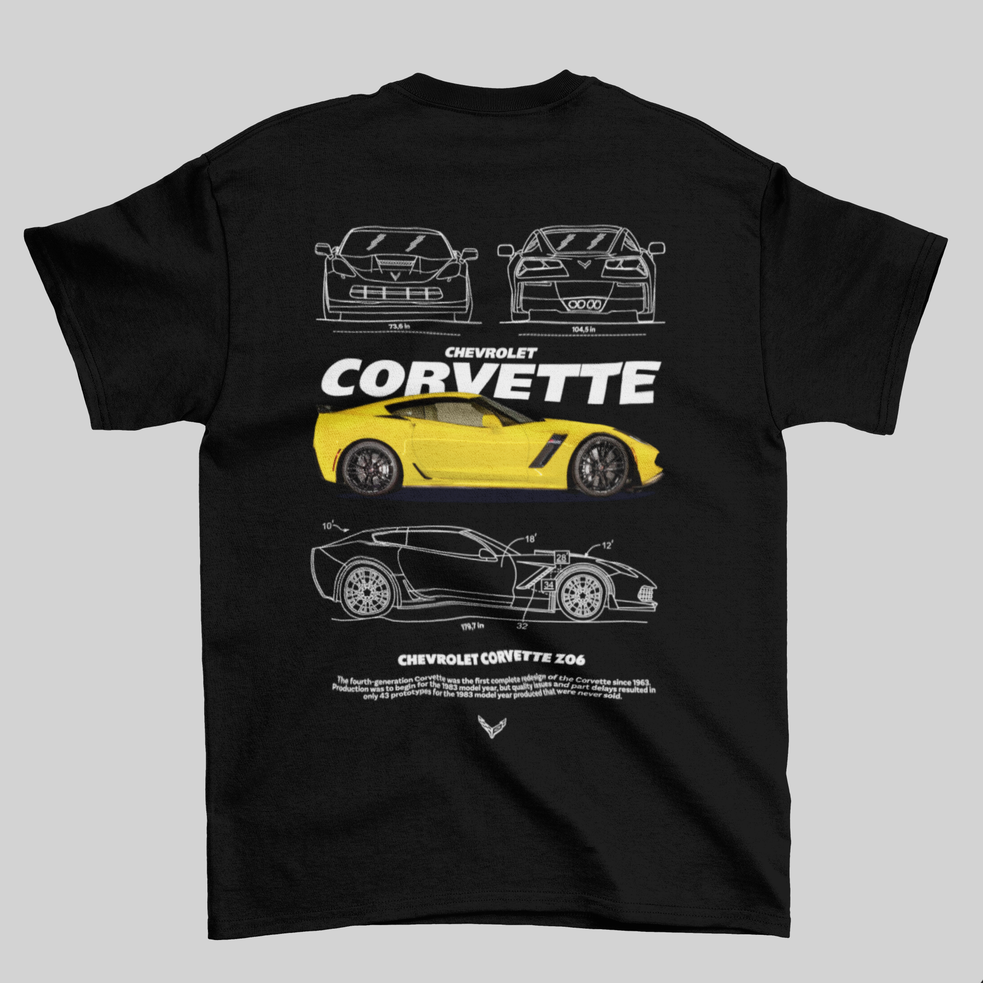 Camiseta Chevrolet Corvette Z06 - GTS93