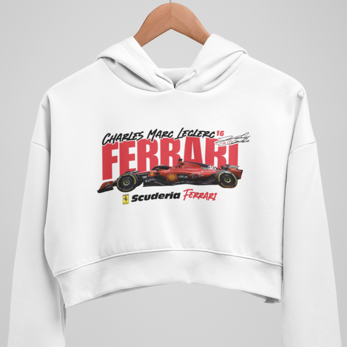 Moletom Cropped Ferrari - GTSD6