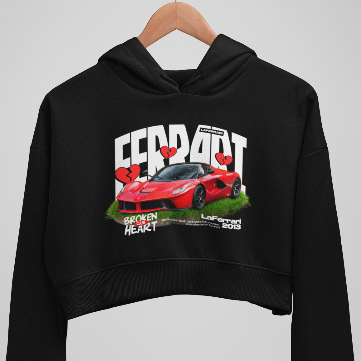 Moletom Cropped La Ferrari - GTSD7