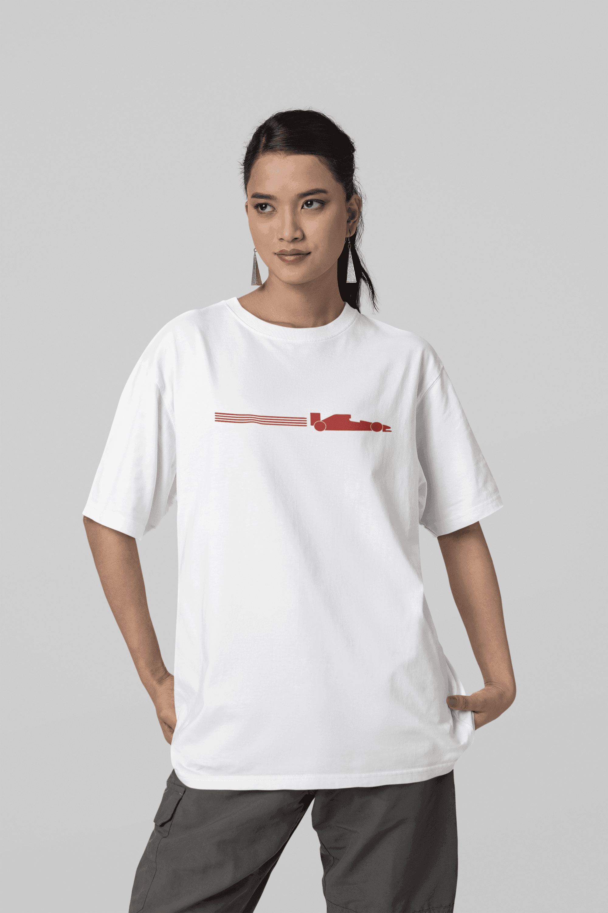 Camiseta Oversized Hot Girls Watch Formula 1 - GTSO23 - Loja GTS Customs