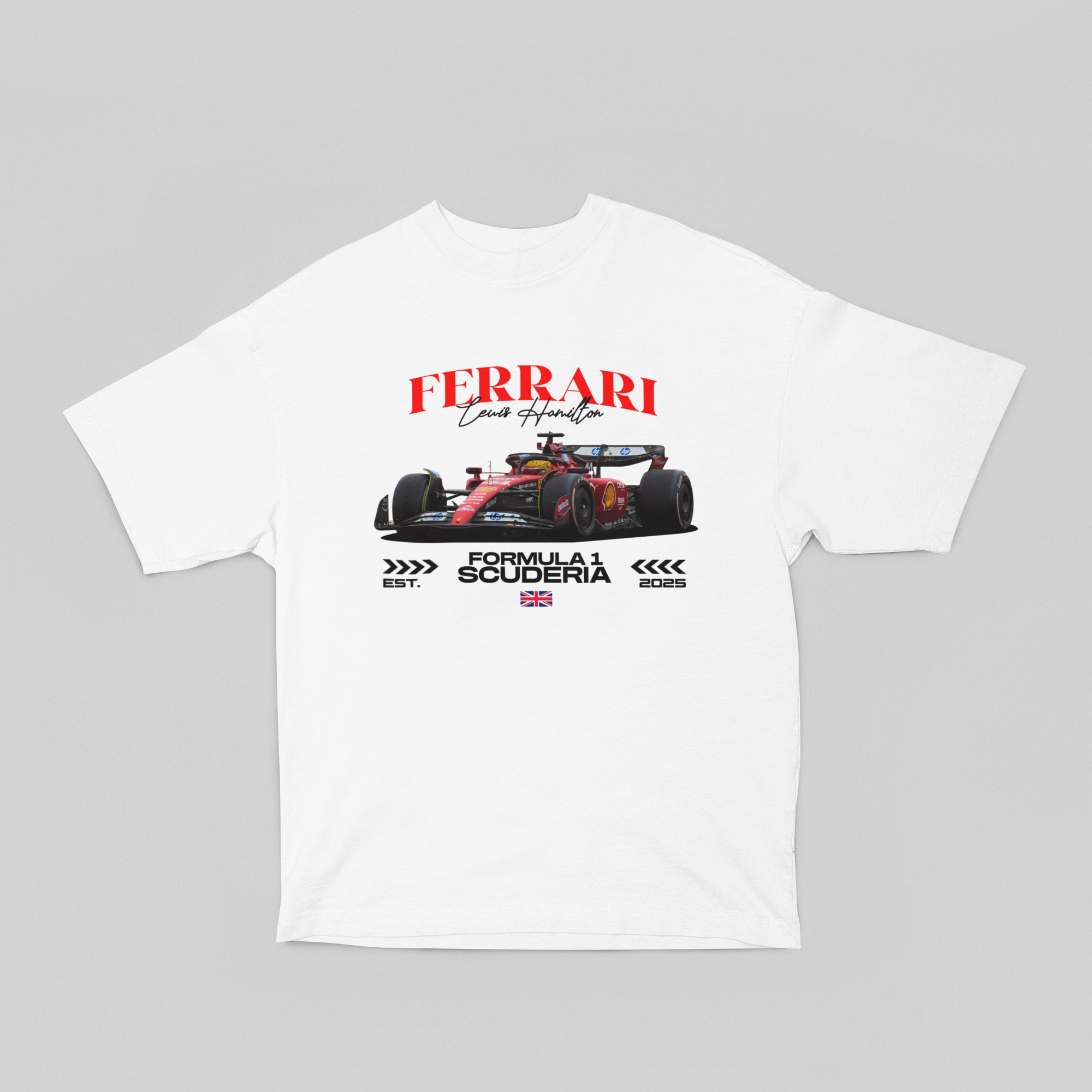 Camiseta Oversized Ferrari Scuderia - GTSO57