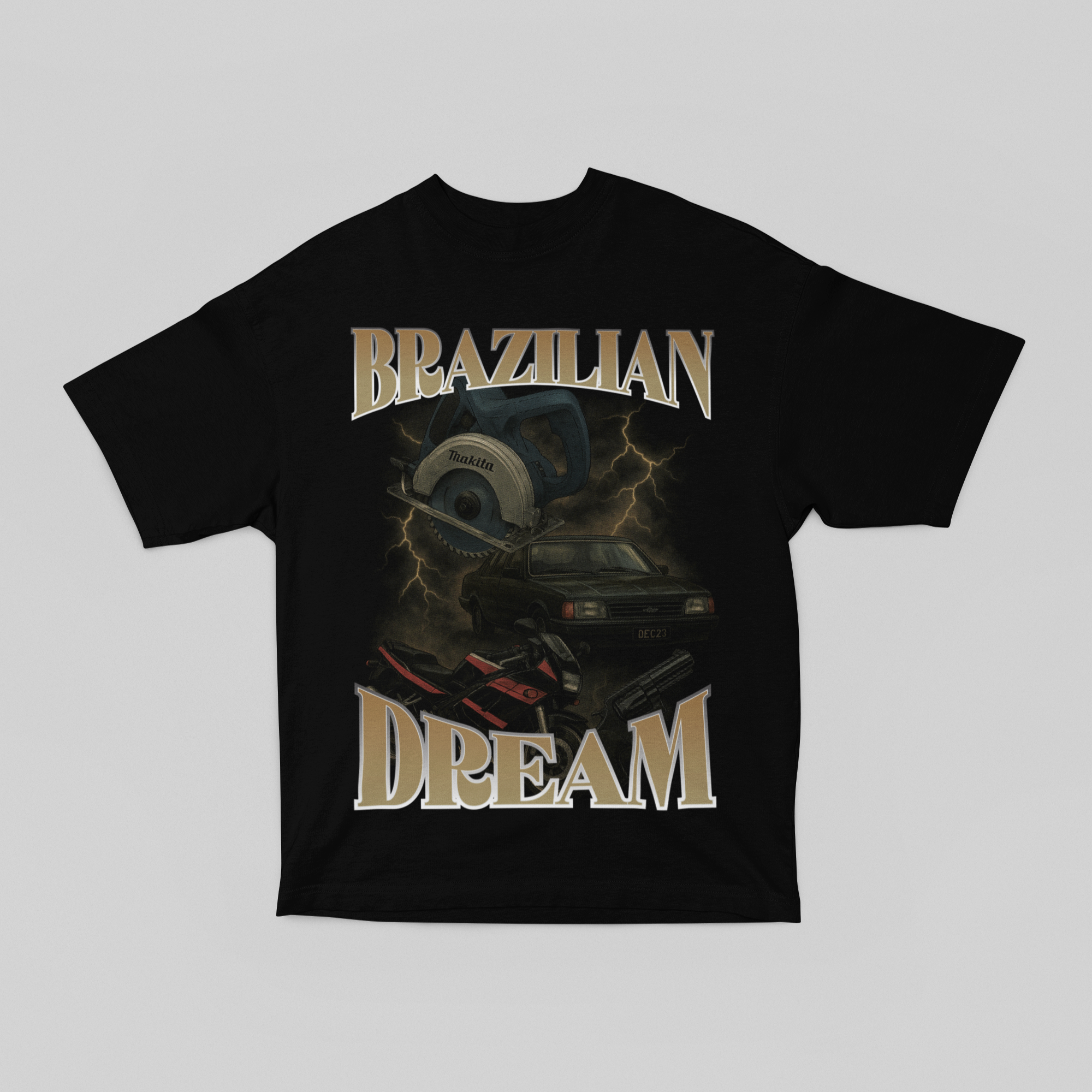 Camiseta Oversized Brazilian Dream- GTSO65