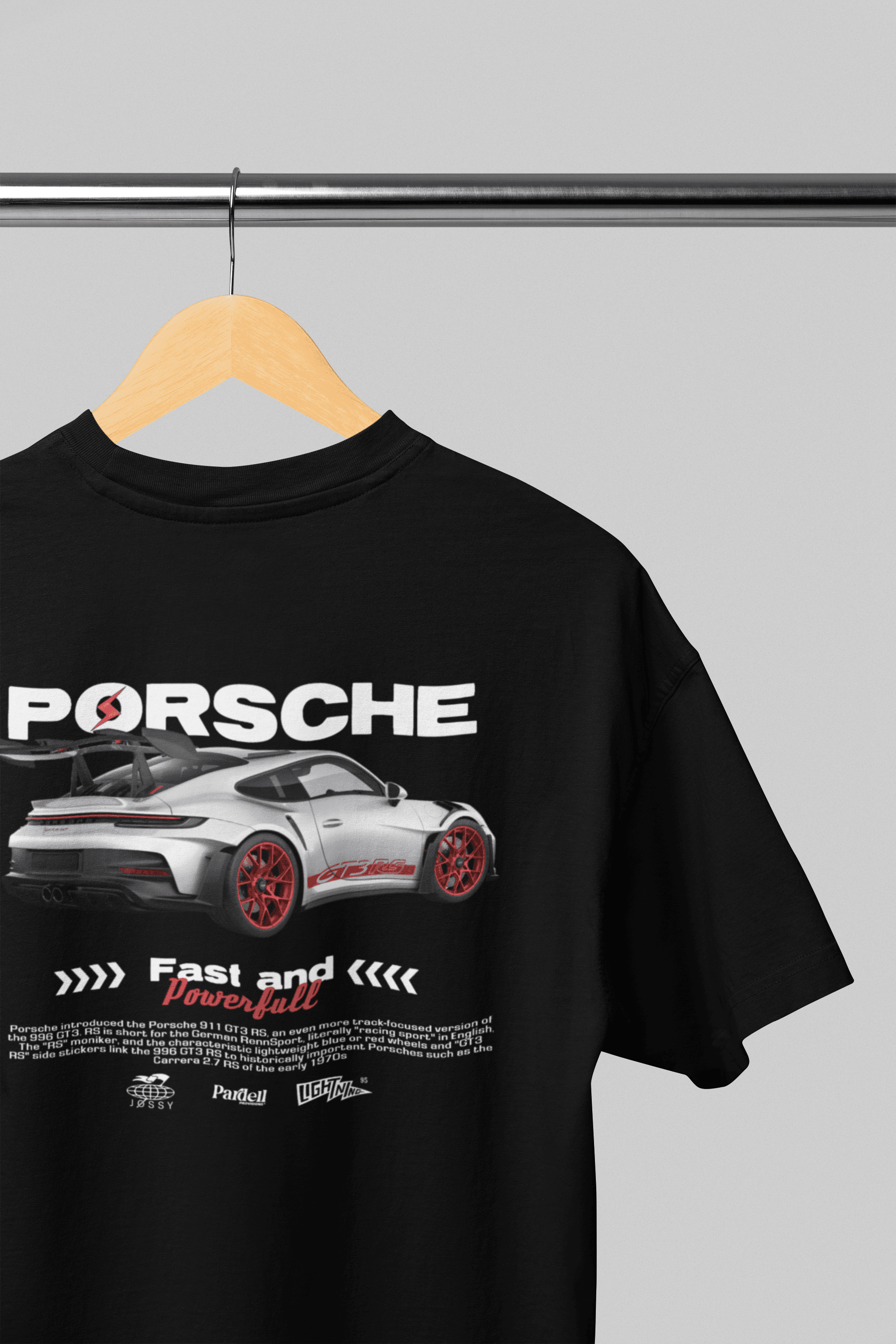 Camiseta Oversized Porsche - GTSO17 - Loja GTS Customs