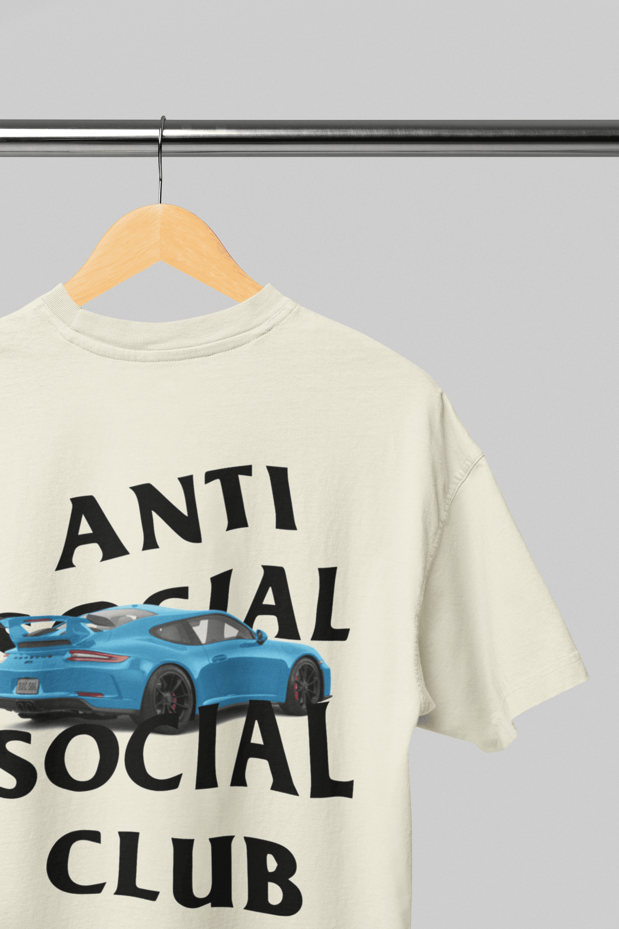Camiseta Oversized Anti Social Porsche Club - GTS05 - Loja GTS Customs