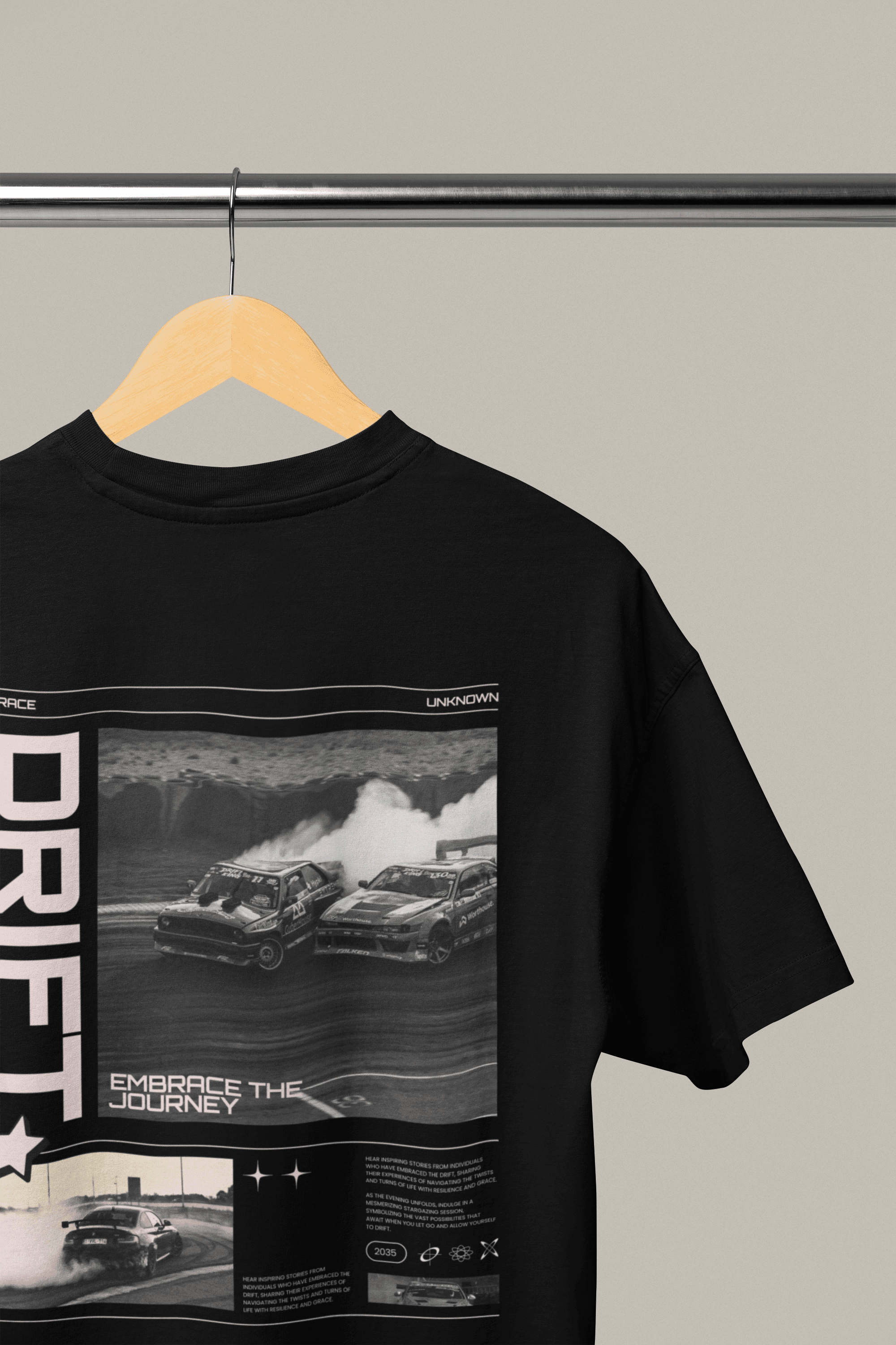 Camiseta Oversized Drift - GTSO13 - Loja GTS Customs
