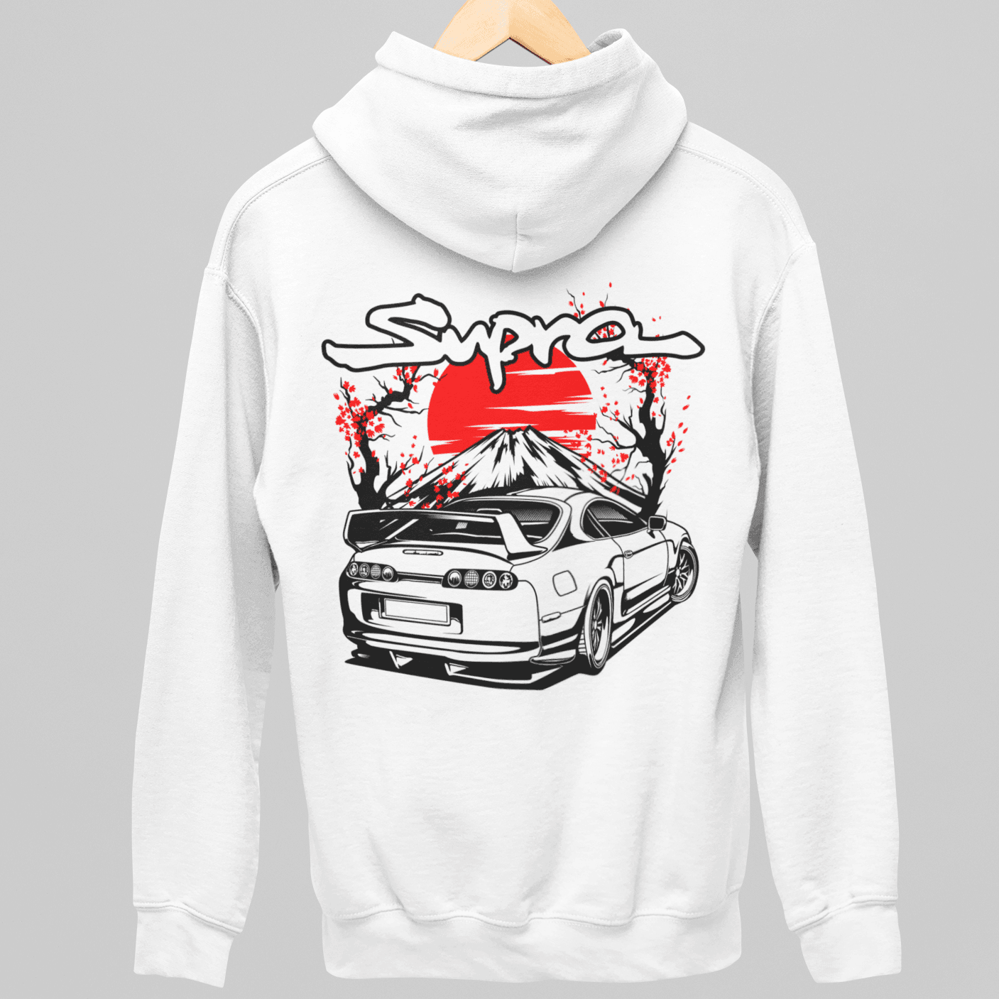 Moletom com Capuz Toyota Supra MK4 - GTSC7 - Loja GTS Customs