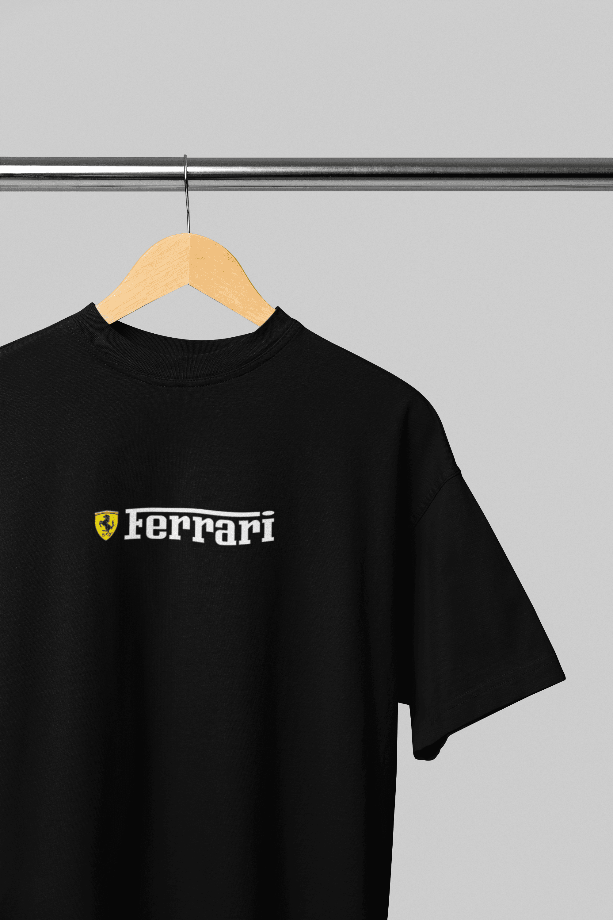 Camiseta Oversized Formula 1 Ferrari Leclerc - GTSO18 - Loja GTS Customs