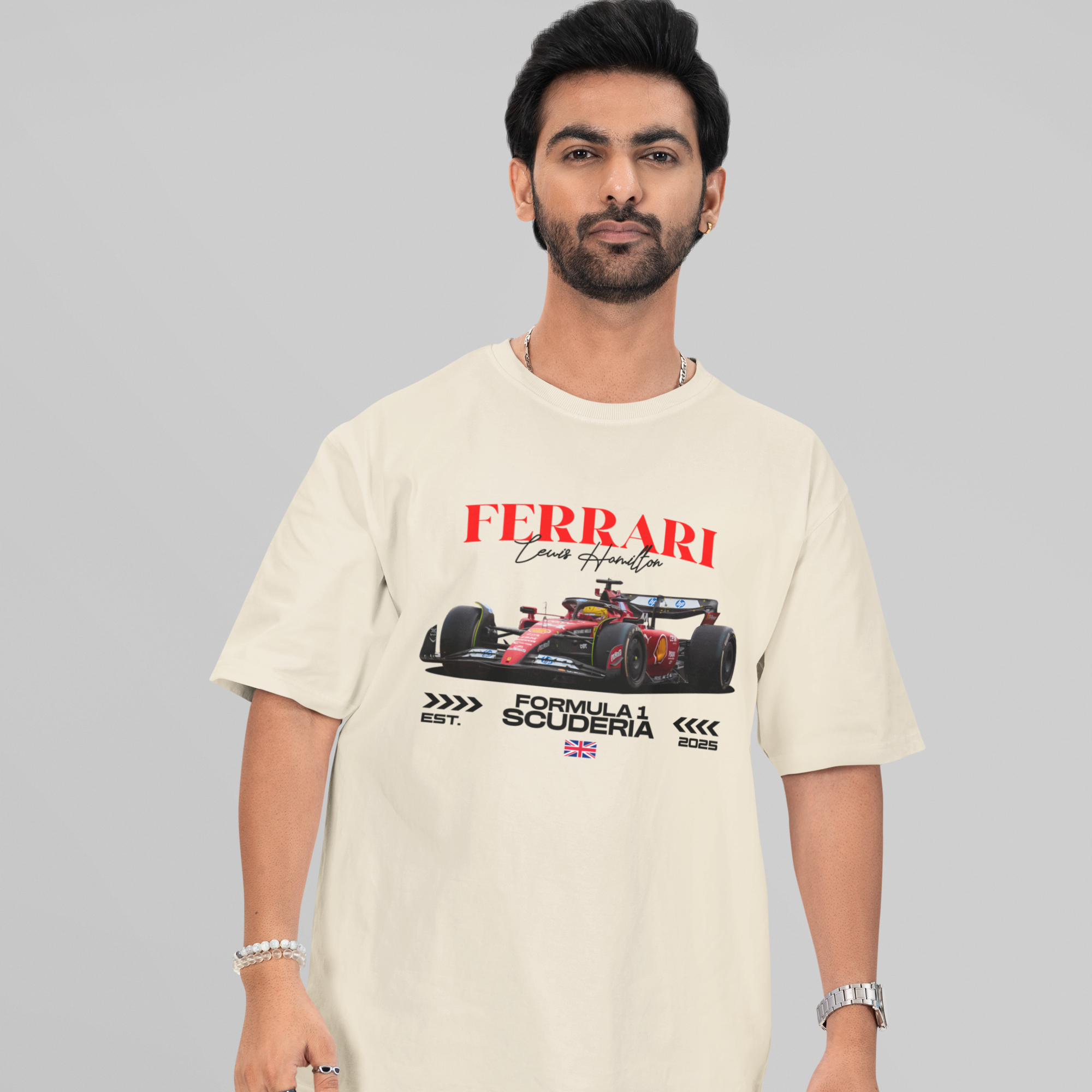Camiseta Oversized Ferrari Scuderia - GTSO57