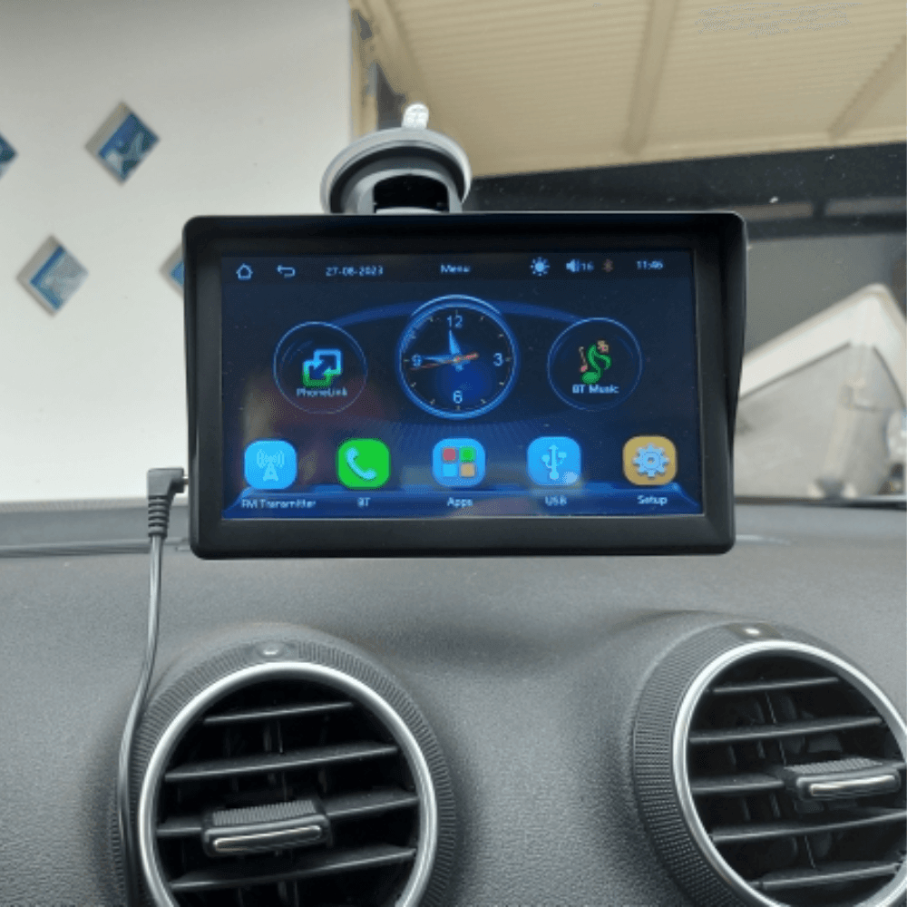 Tela Genius Carplay 7 Polegadas + Brinde (Câmera de ré) - Loja GTS Customs