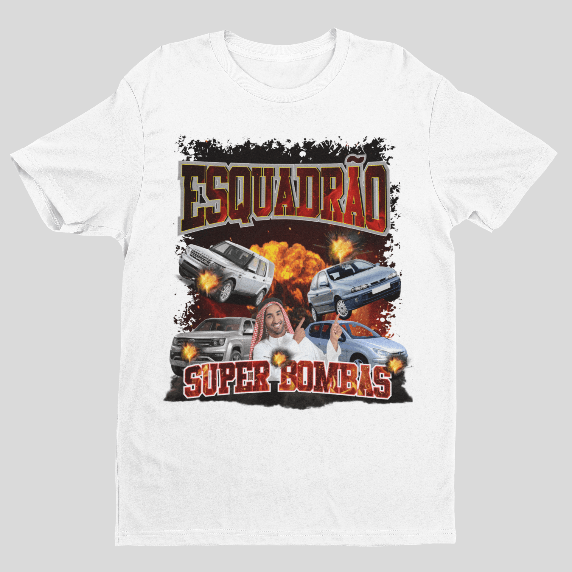 Camiseta Esquadrão Super Bombas - GTS63 - Loja GTS Customs
